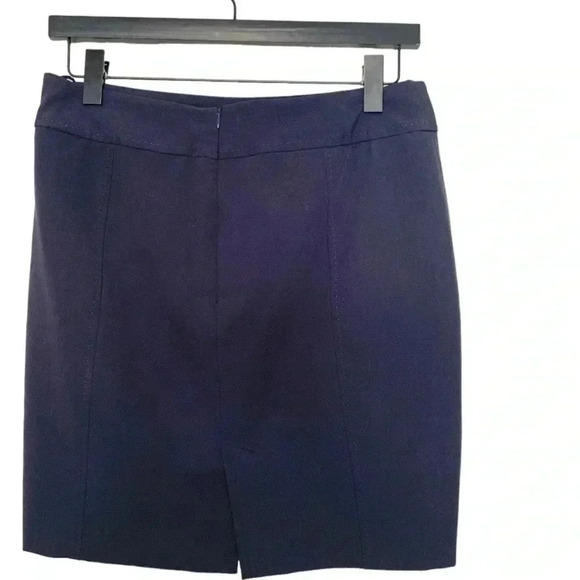 In Wear Vakira Navy Blue Pencil  Skirt Fully Lined Quality Construction - Picture 3 of 7